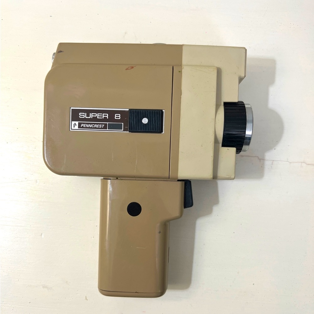 Vintage Penncrest super eight movie camera
